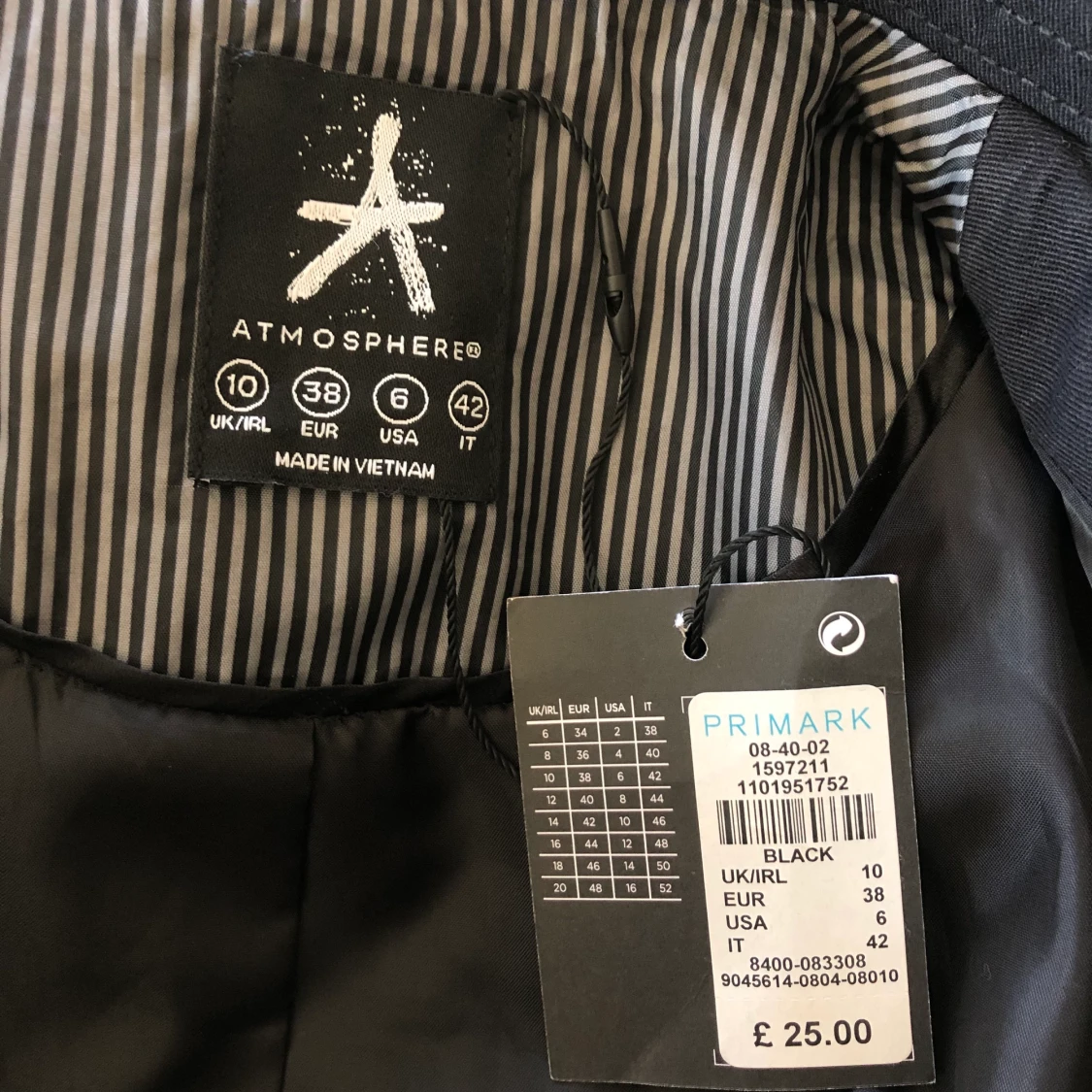 Svart kappa strl 38 - 91