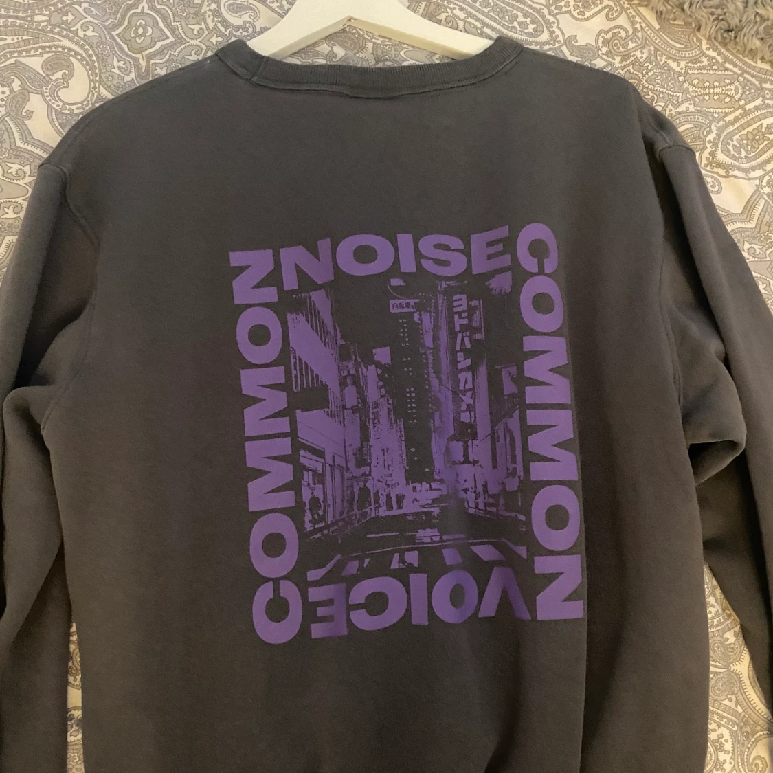 Sweatshirt Grå/Svart - 91