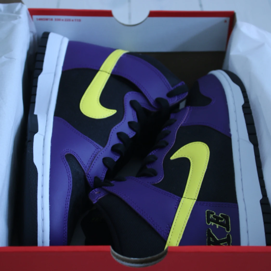 Nike dunk high lakers - 91