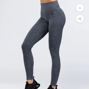 Träningstights  - Så himla sköna träningstights i ett super fint grått material, tightsen är i storlek M men skulle säga att den passar som en S också. Tightsen har inte kommit till så mycket användning, endast 3-4 gånger, så dem är så gott som nya. Den enda defekten är att tightsen är lite noppriga fram på ena benet, men absolut inget som syns. Spårbar frakt på 66kr tillkommer🥰