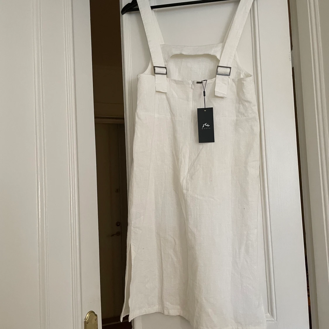 Vit Linneklänning - Rusty  - 90