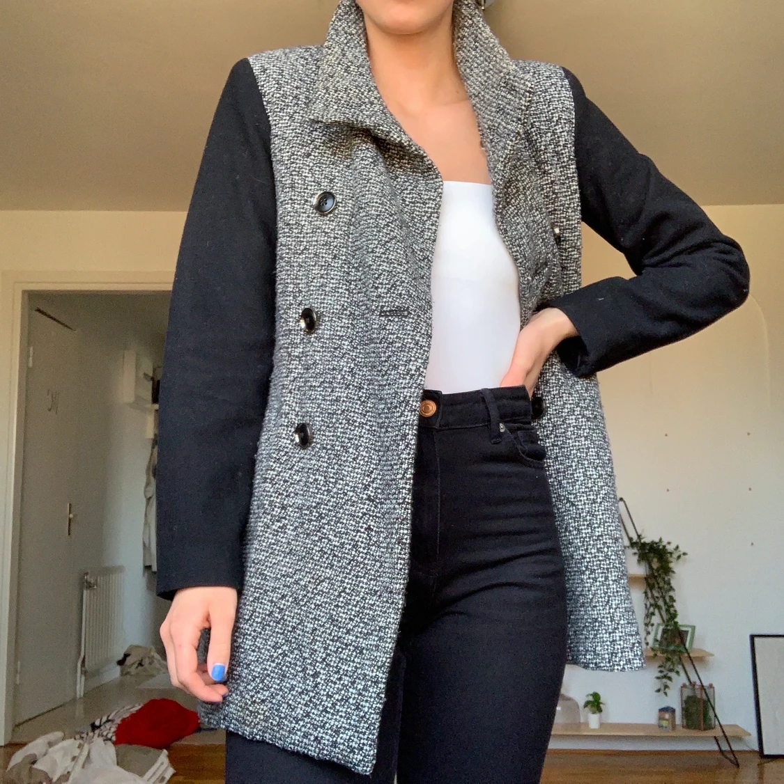 Superfin och enkel kappa 