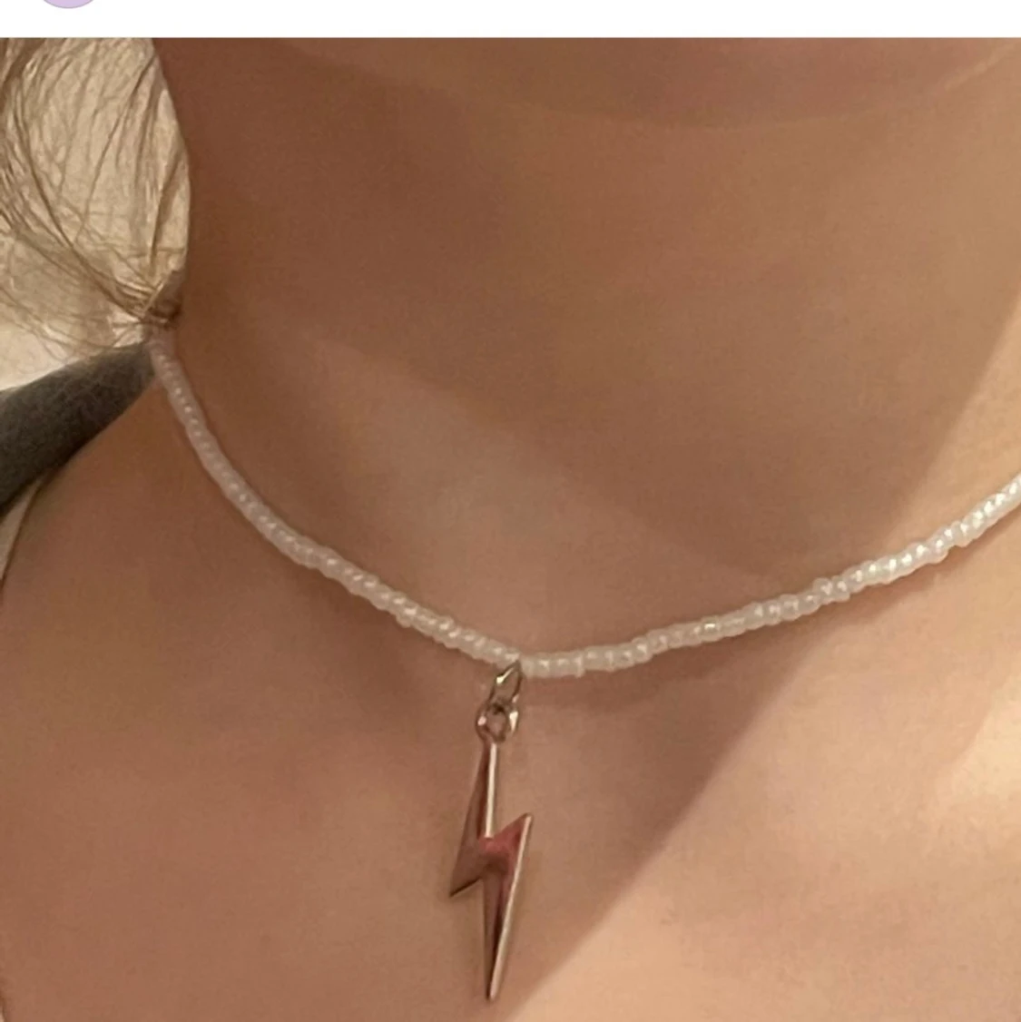 Blixt pärl halsband - 91