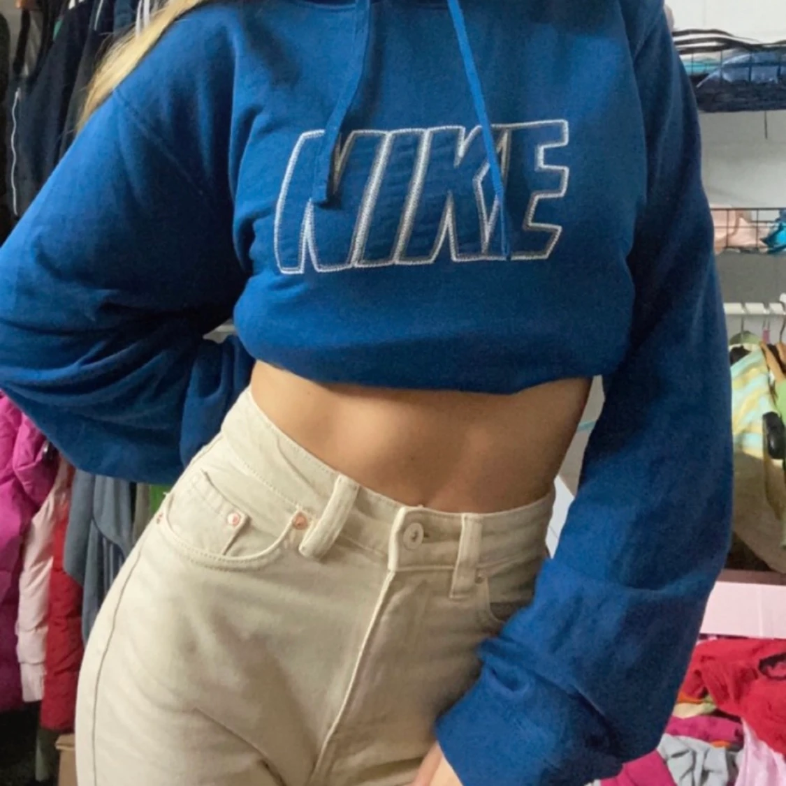 Nike vintage Spellout Sweater 