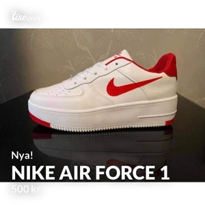 Nike air force  - Nya, förstora för mig så endast testade, kan fraktas. Storlek 37, bud vid flera intresserade. Ej äkta