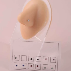 Näspercing - Säljer mina OANVÄNDA näspercingar med magnet. Alltså behlver du INTE ha hål i näsan för att ha de här de sätts fast med en magnet. Så snygga, köpte dubbletter därför säljer jag ena packetet. Buda i kommemtarerna💕säljer alla på bilden förutom en av de silvriga då jag inte hittr den!