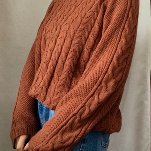 Stradivarius brown sweater cotton size L - soft and cozy jumper, i did not use it so it barely new and it doesn’t have imperfections!