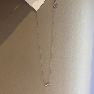 Edblad halsband - Silvrigt edblad halsband. Helt nytt med lappen kvar. Väldigt tunn och fin kedja. 