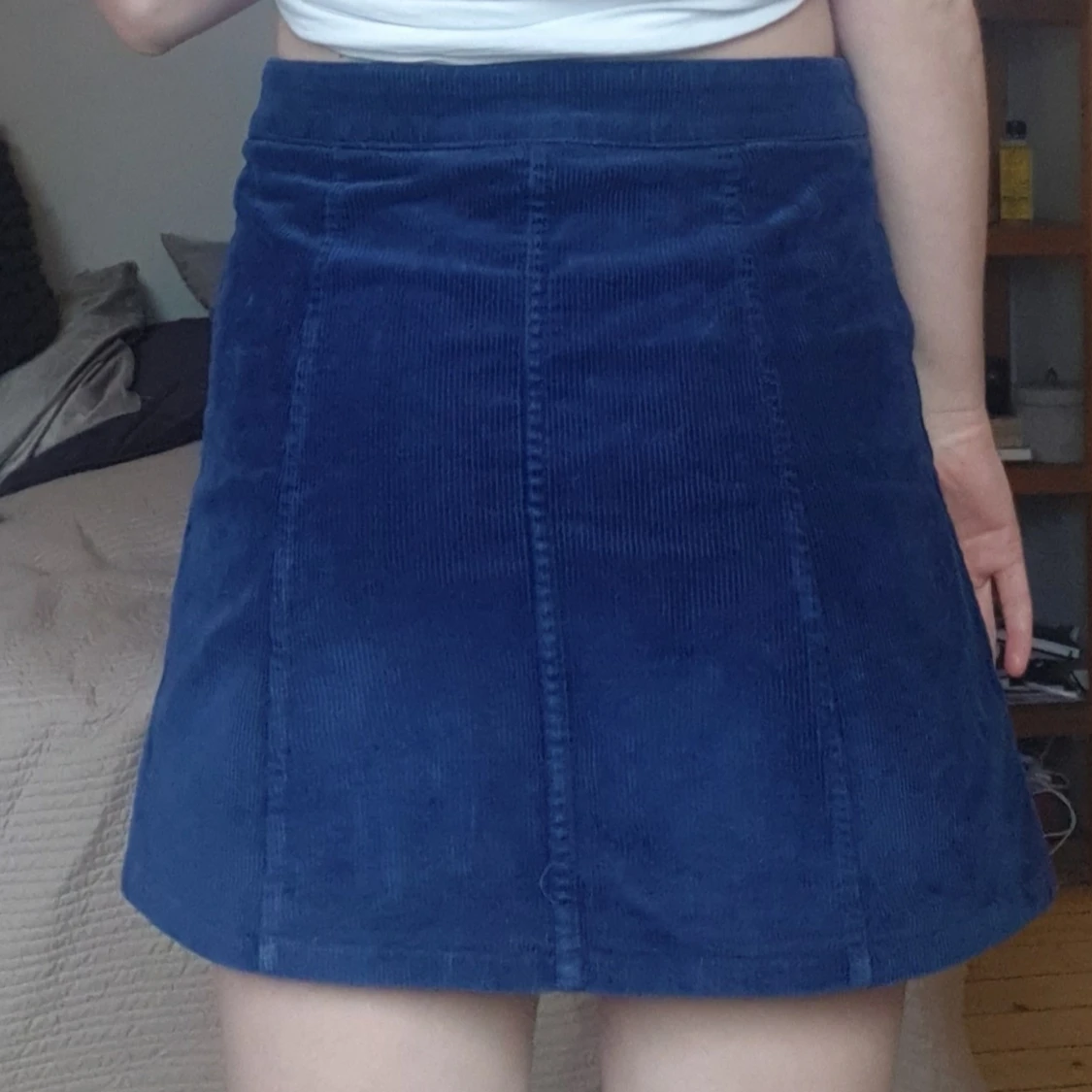 Blå manchester kjol! - 91