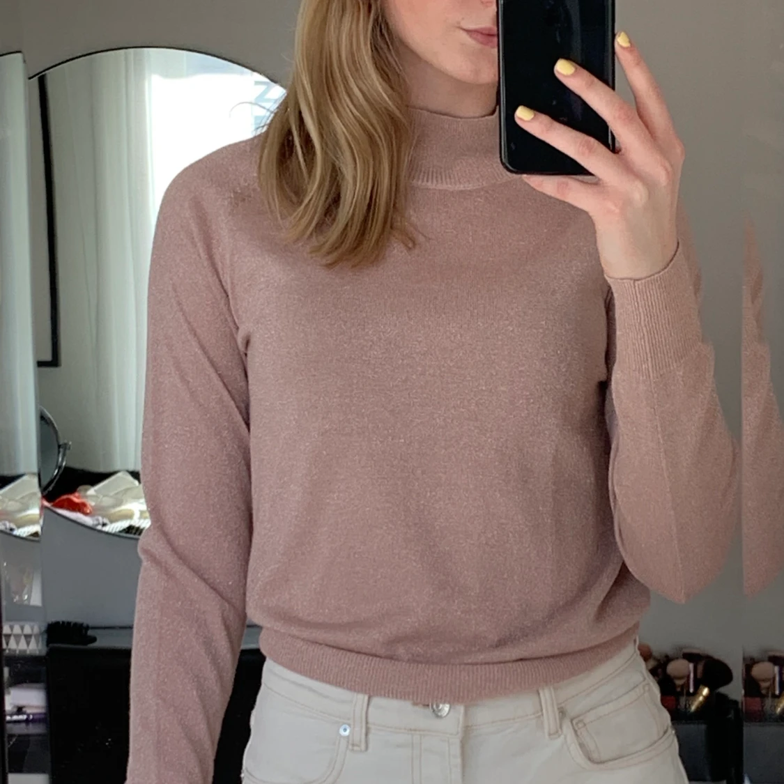 Glittrig tröja - 90