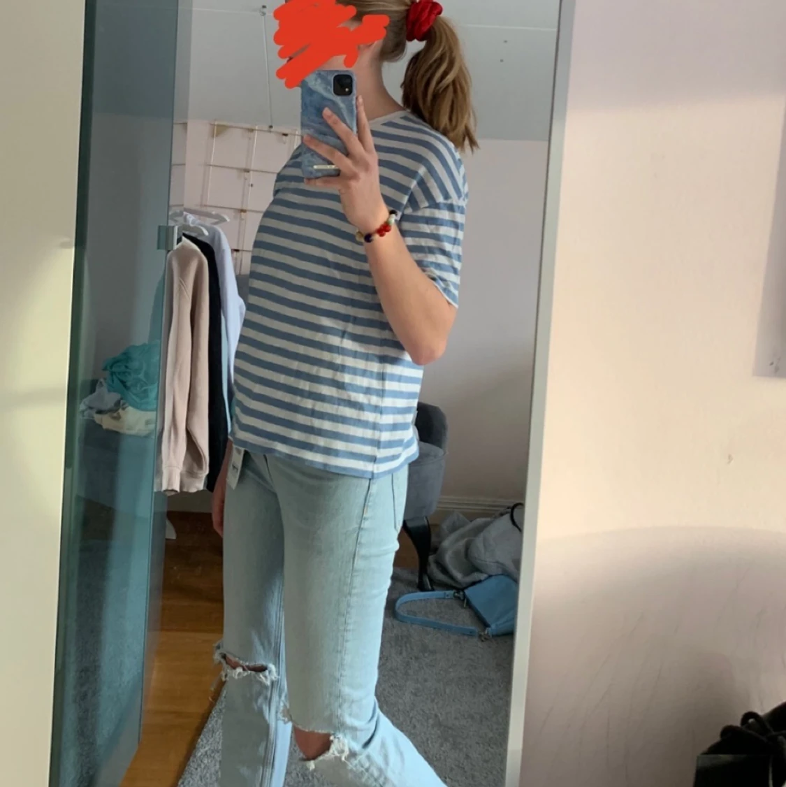 Blåa Zara jeans