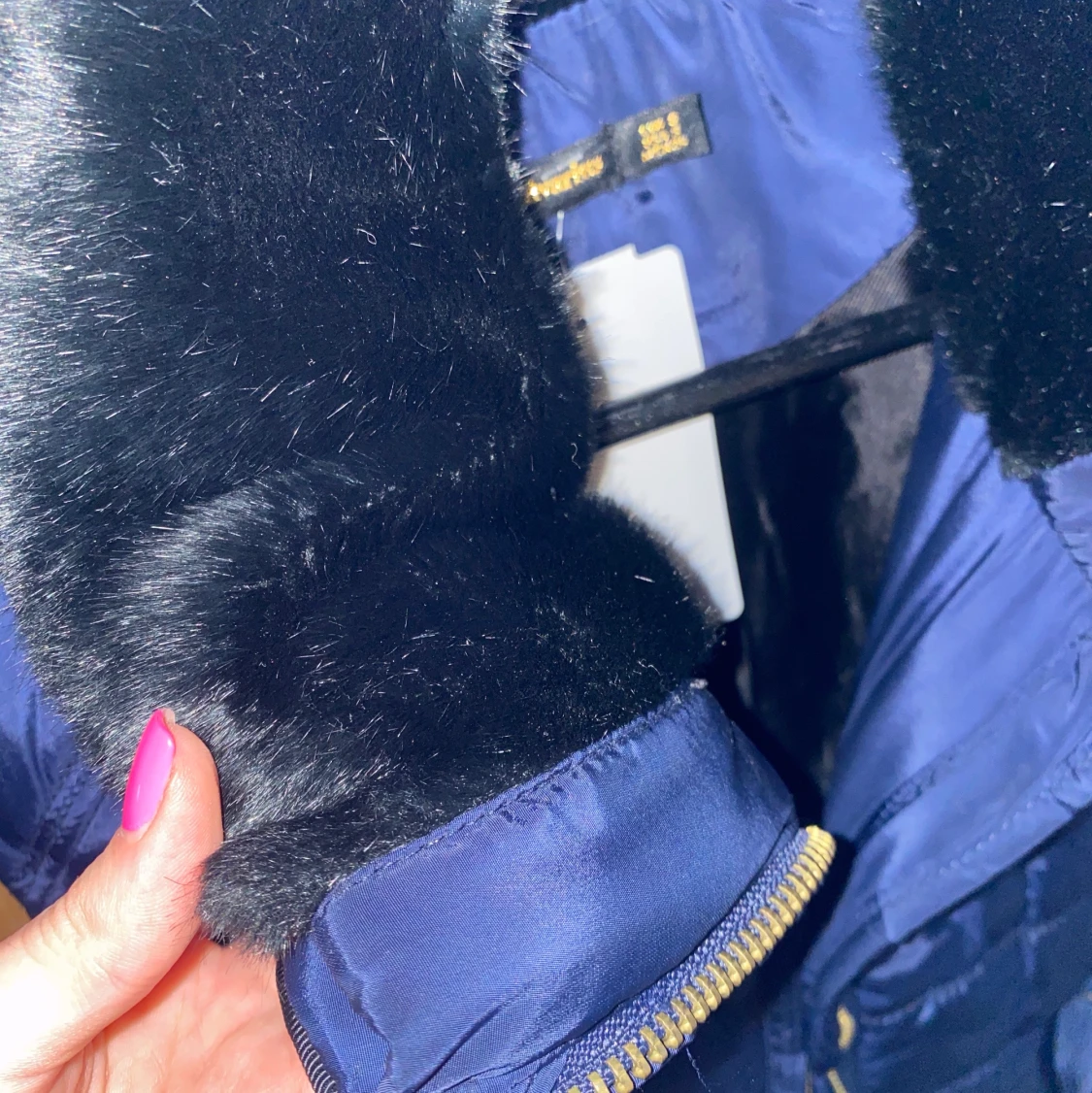 Marinblå väst från Stradivarius, storlek S. - 91