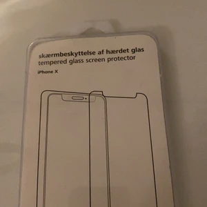 iPhone  - Helt ny glas skärm iPhone X bästa kvaliten, kmr ej till användning pågrund av att jag har annan telefon 