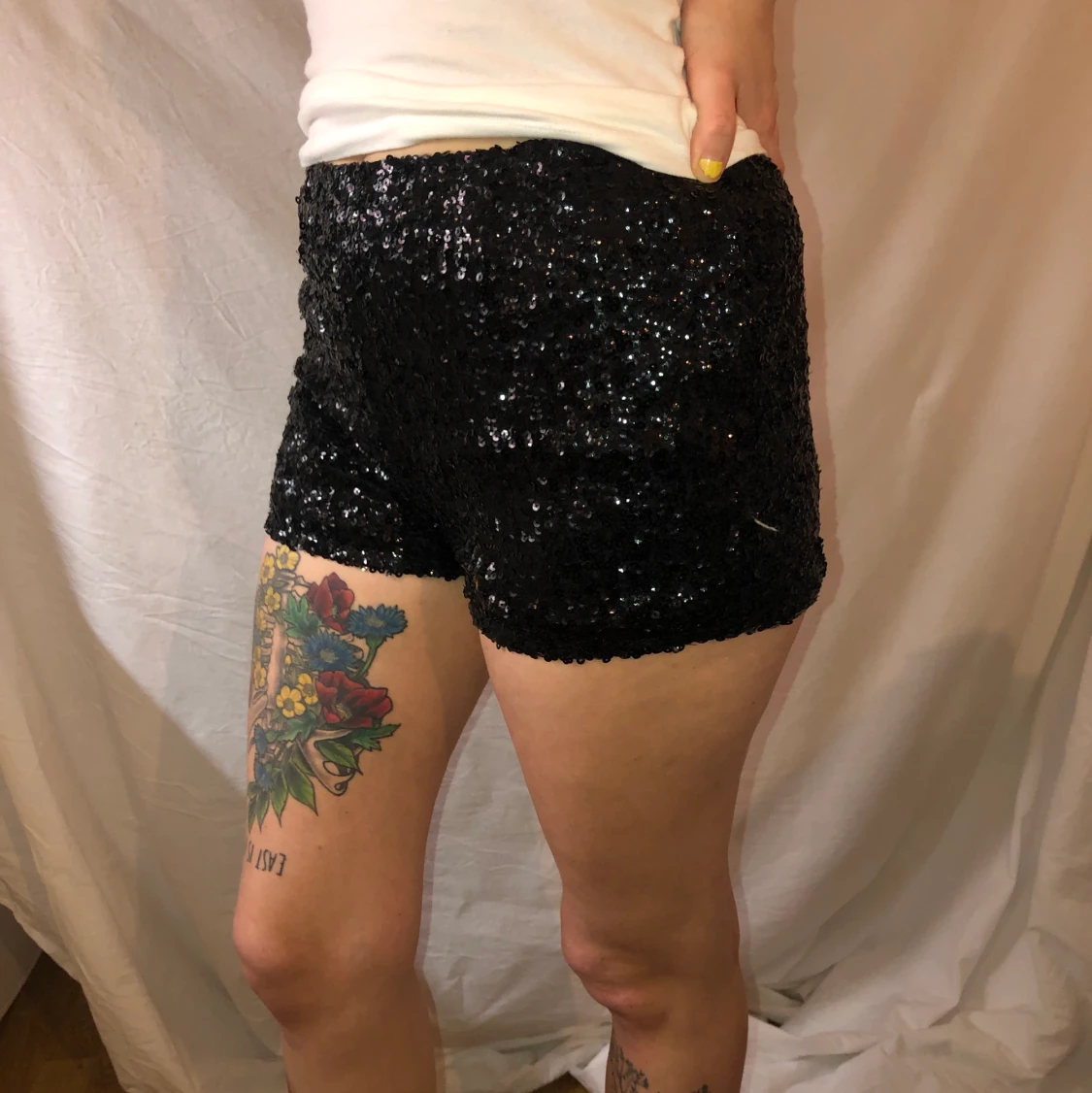 Paljett shorts  - 90