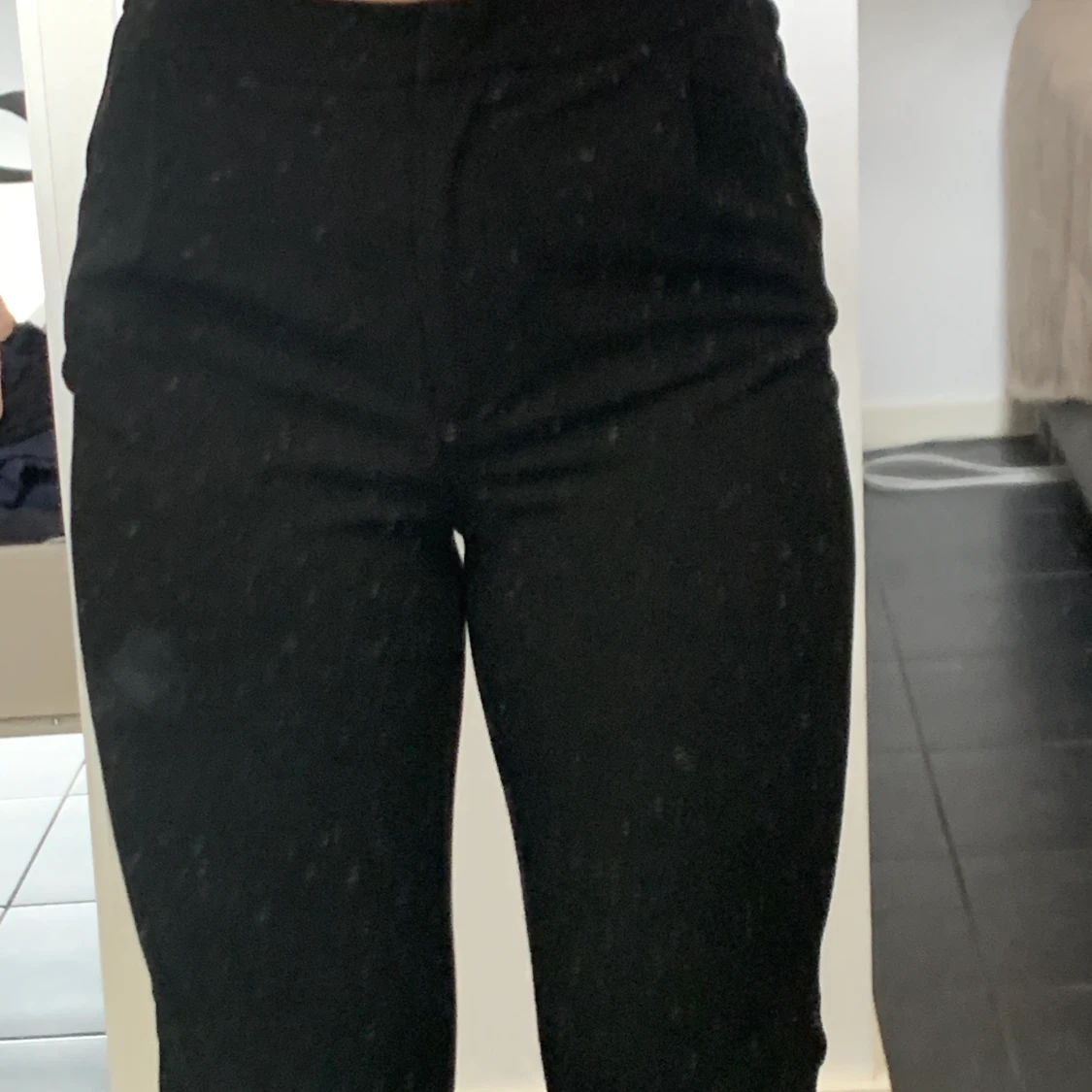 Svarta kostymbyxor  - 90
