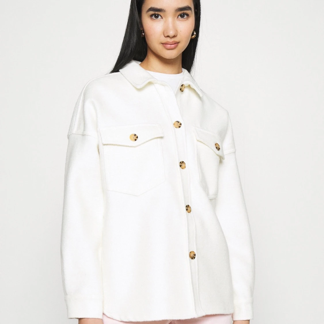 Beige Vila vår jacka strl 36