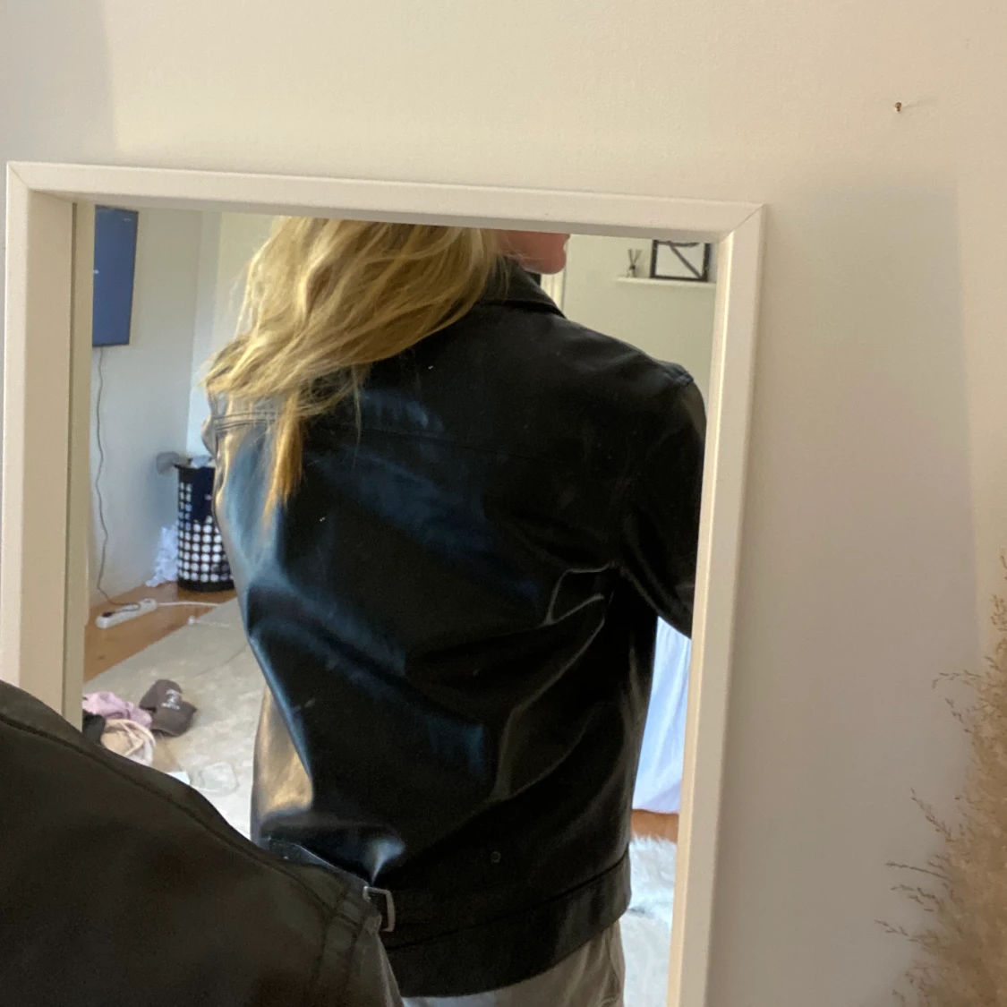 Skinnjacka oversized  - 90