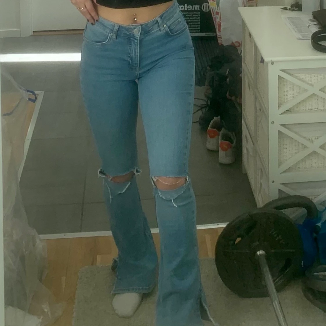 Jeans från Gina tricot storlek M - 91