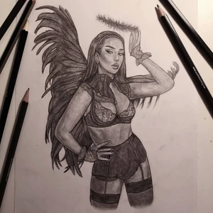 Teckning  - Ritar porträtt i Blyerts, skicka mig en bild så ger jag ett prisförslag 💞