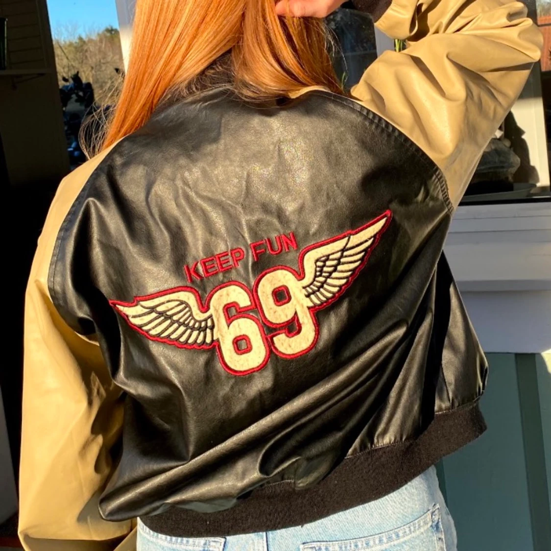 Second Hand College jacka  - 90