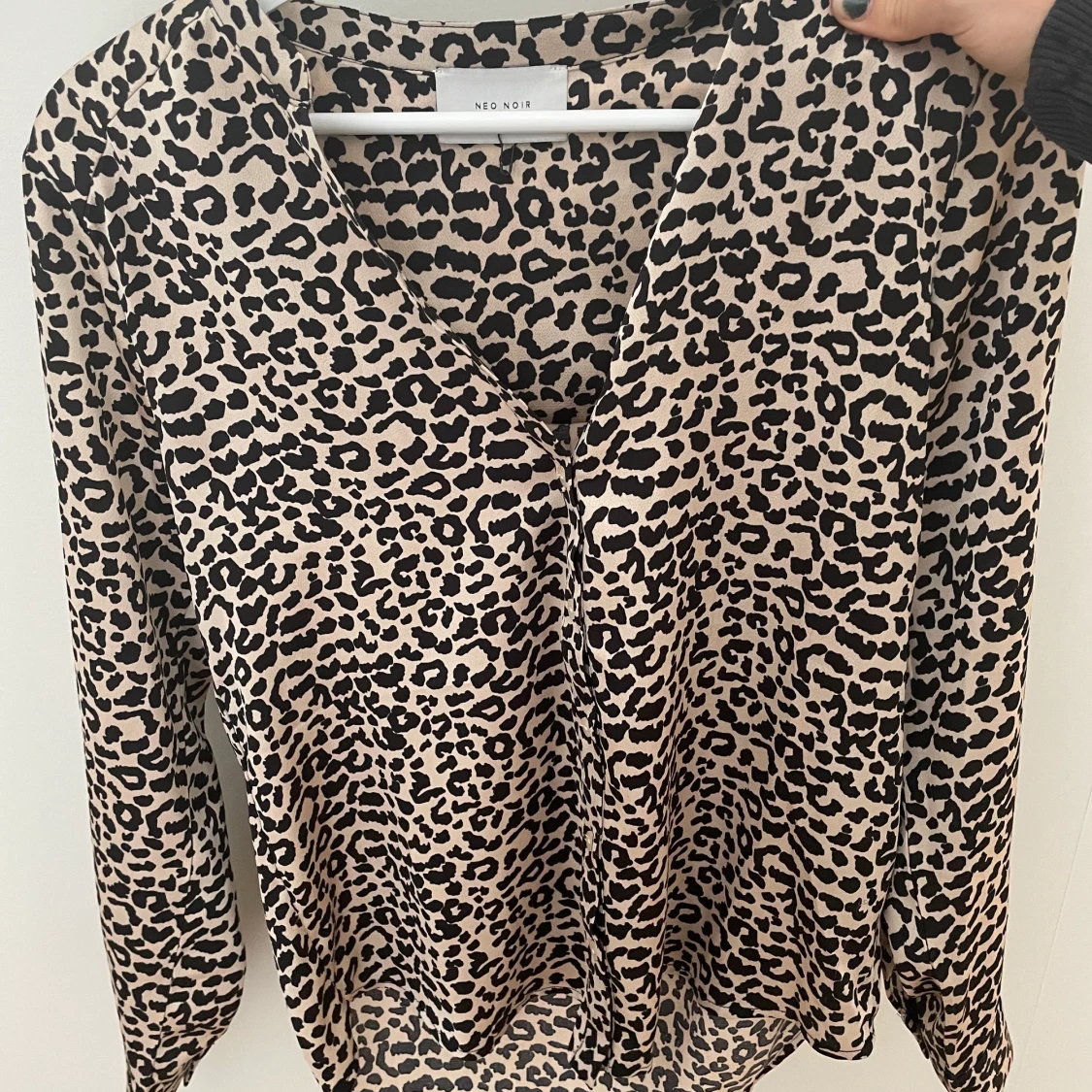 Leopard mönstrad blus Neo noir - 90