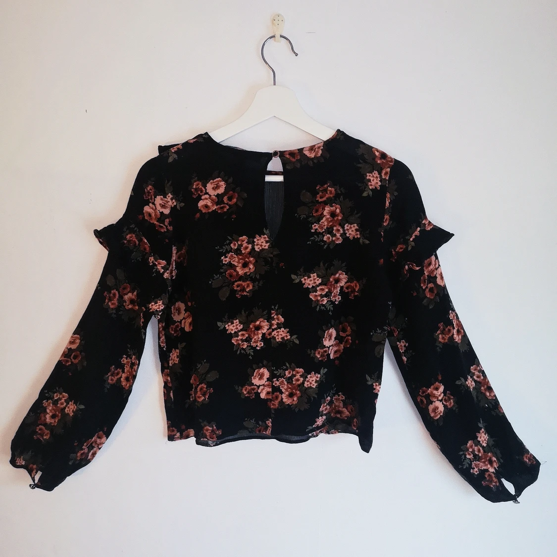 Blommig sommarblus🌸 - 90