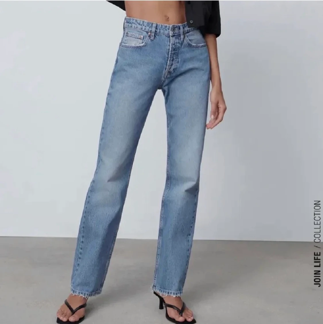 Mid Rise zara jeans
