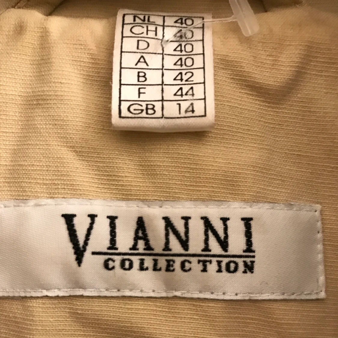 Vintage beige kappa  - 91