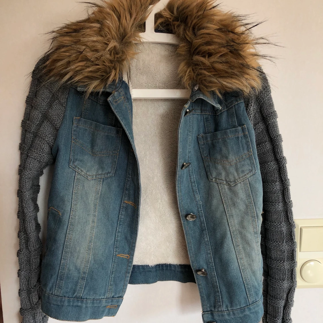 Jeansjacka storlek M