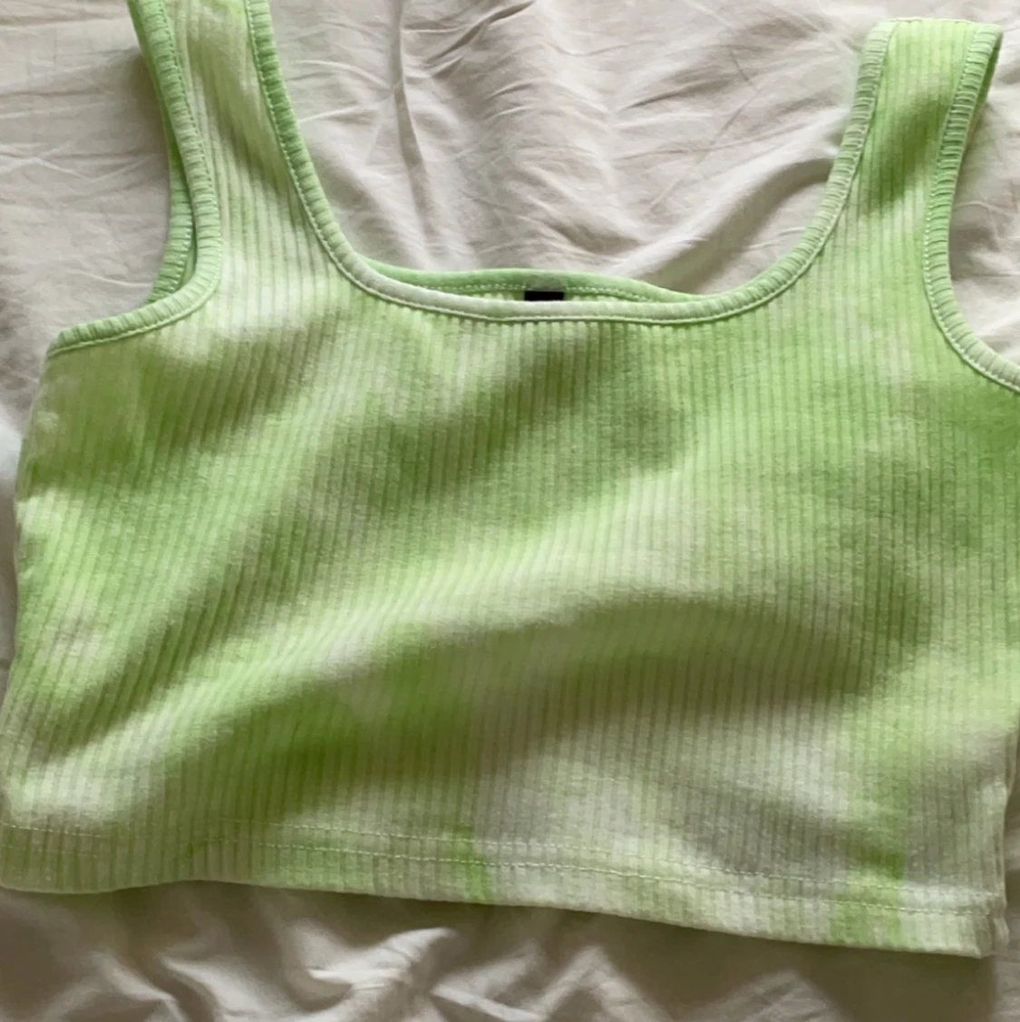 Kort tie dye linne  - 90