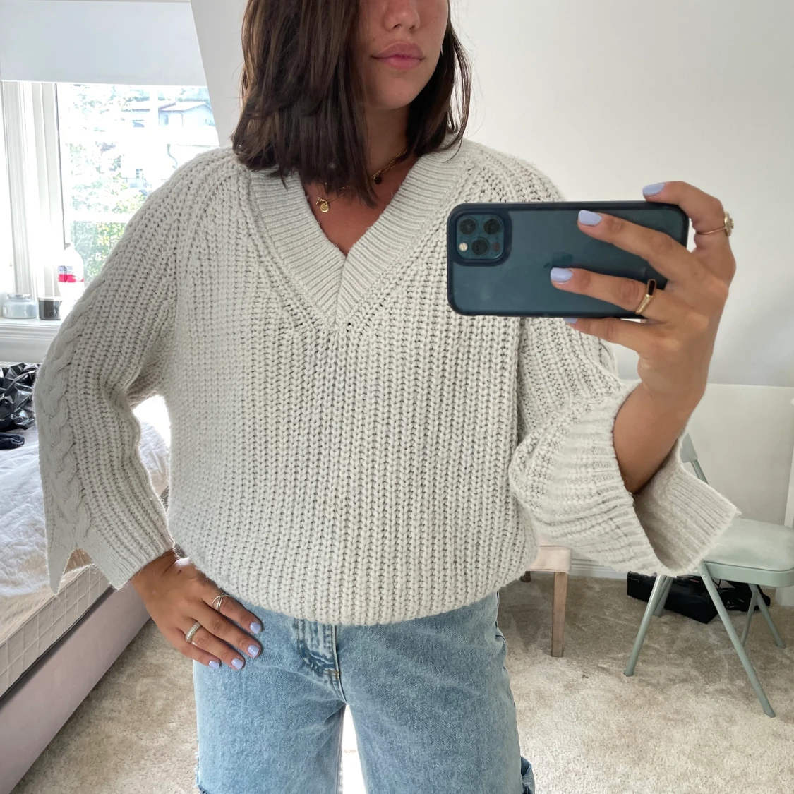 MANGO stickad tröja - 91