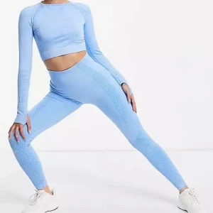 Tränings set - Blått tränings sett i stil S💕💕💕