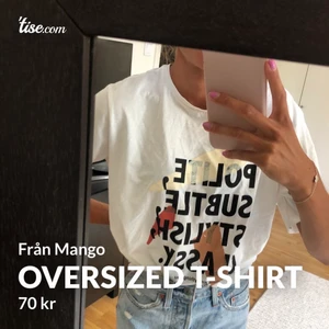 Snygg t-shirt från mango  - Jättesnygg t-shirt från mango i storlek S
