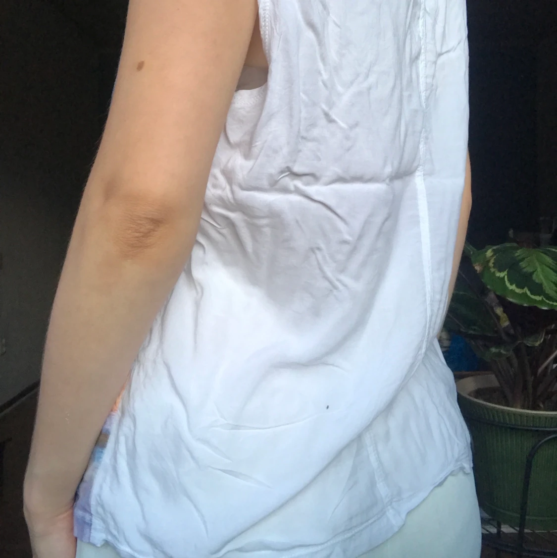 Retro-linne med tryck - 91