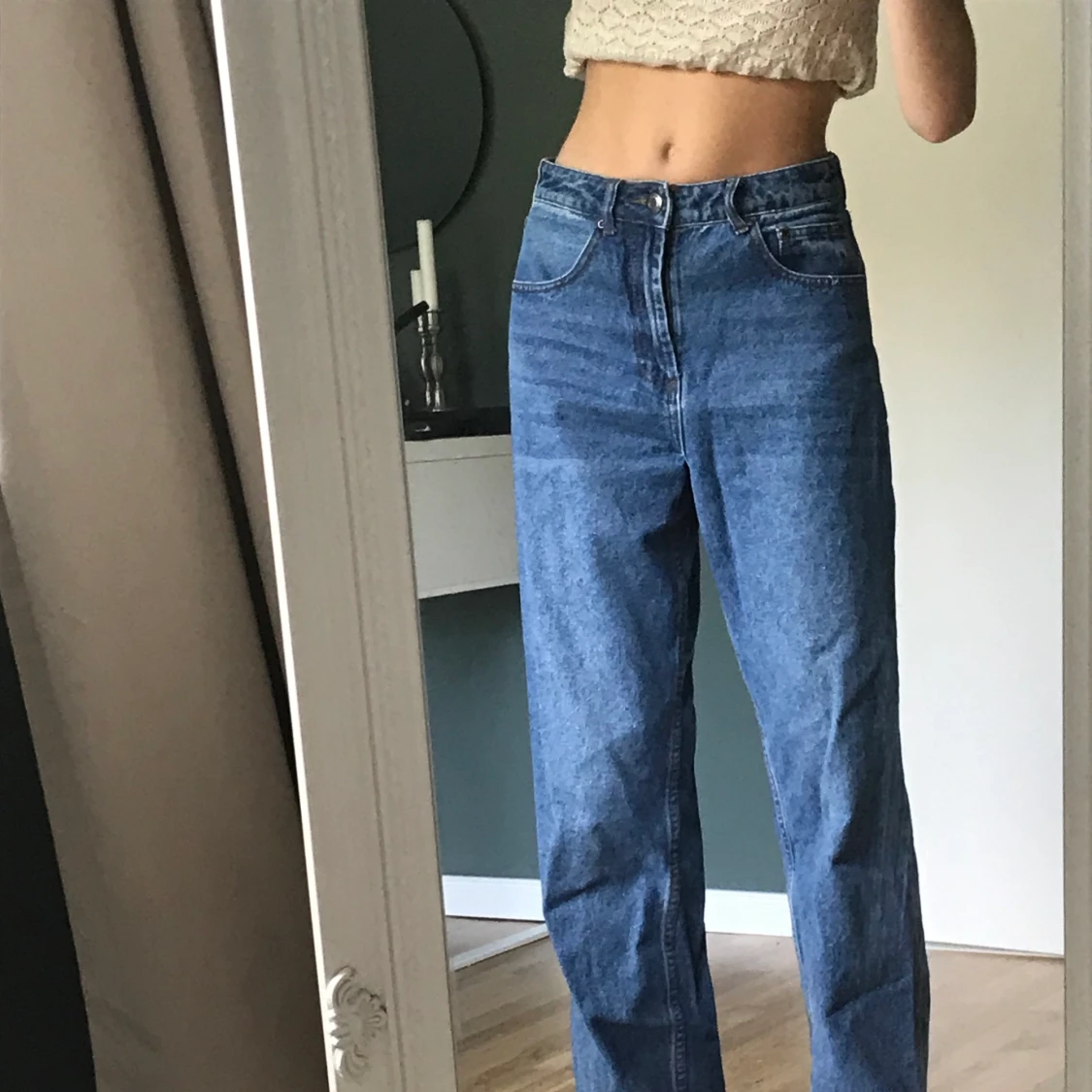  Lågmidjade jeans  - 90