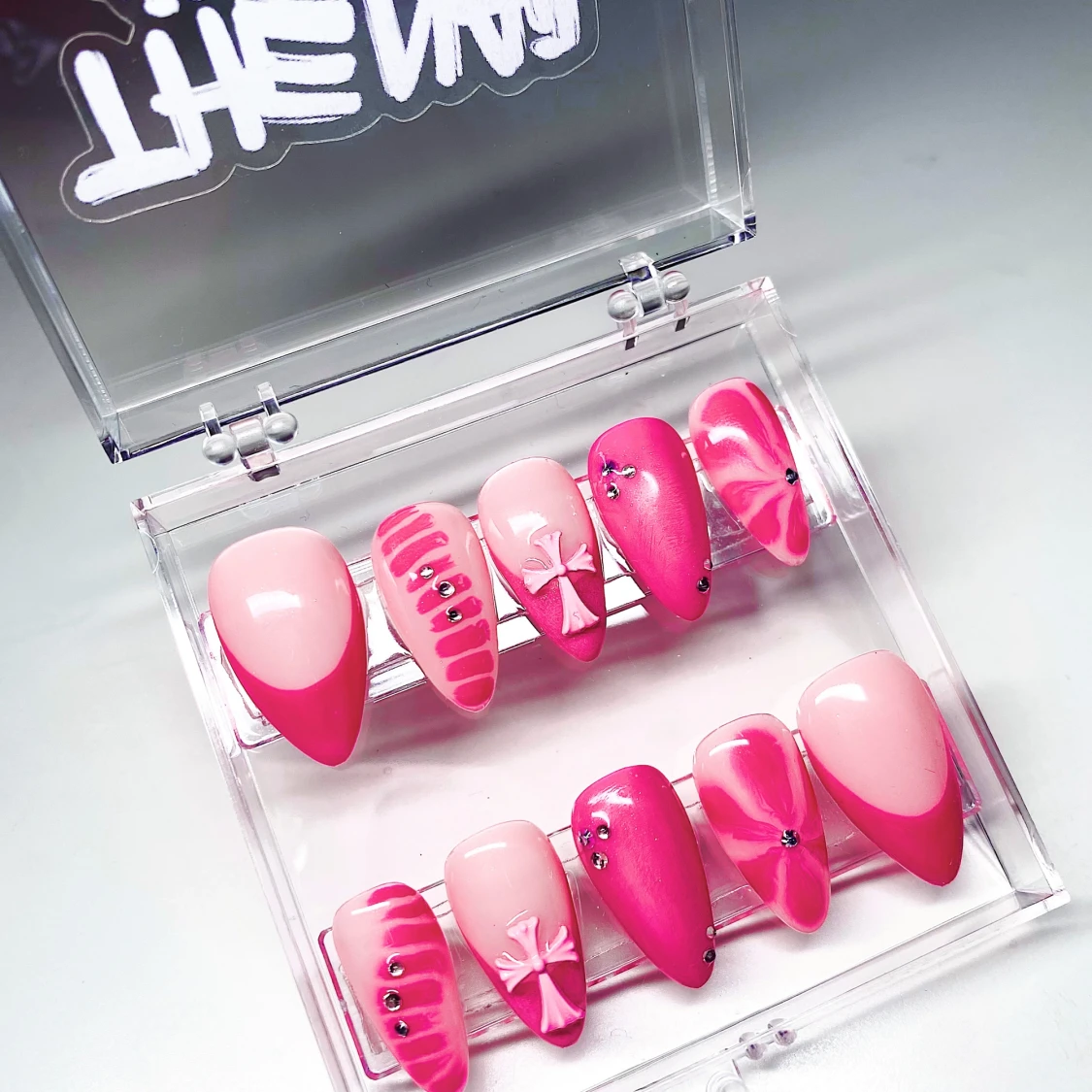 Press On Nails PINK - 91