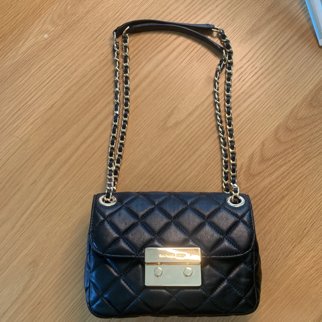 Svart läder väska Michael Kors