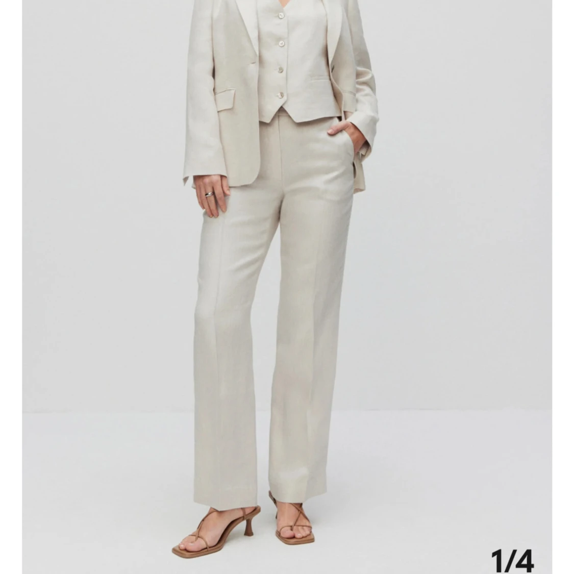 Simone linnebyxor  - 91