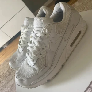 Air max 90 - Säljer ett par fräscha nike air max 90s i färgen vid med beiga detaljer. Perfekt för sommaren