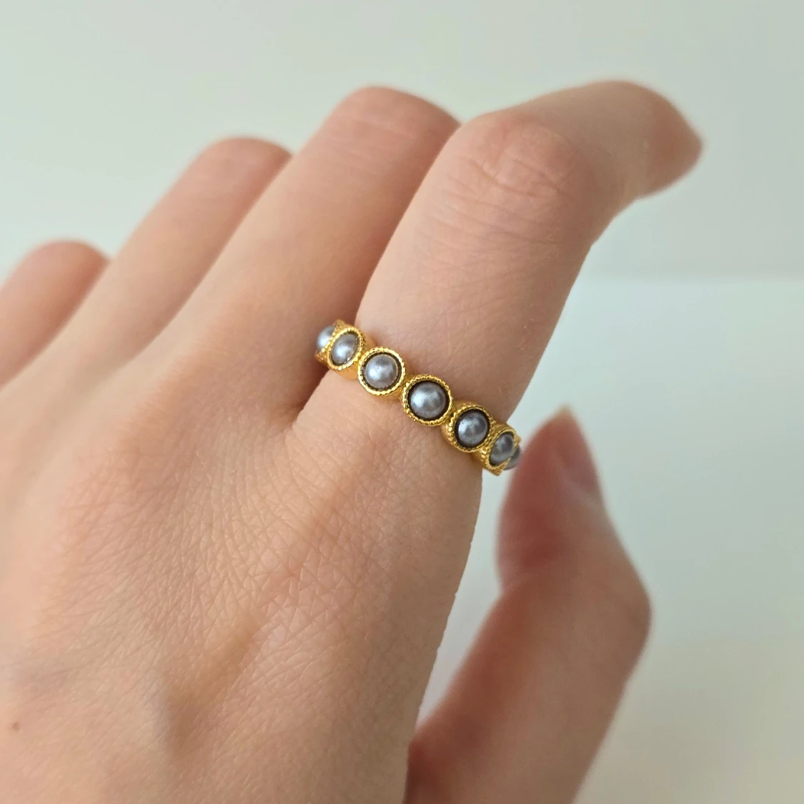 Rostfrittsål ring - 91