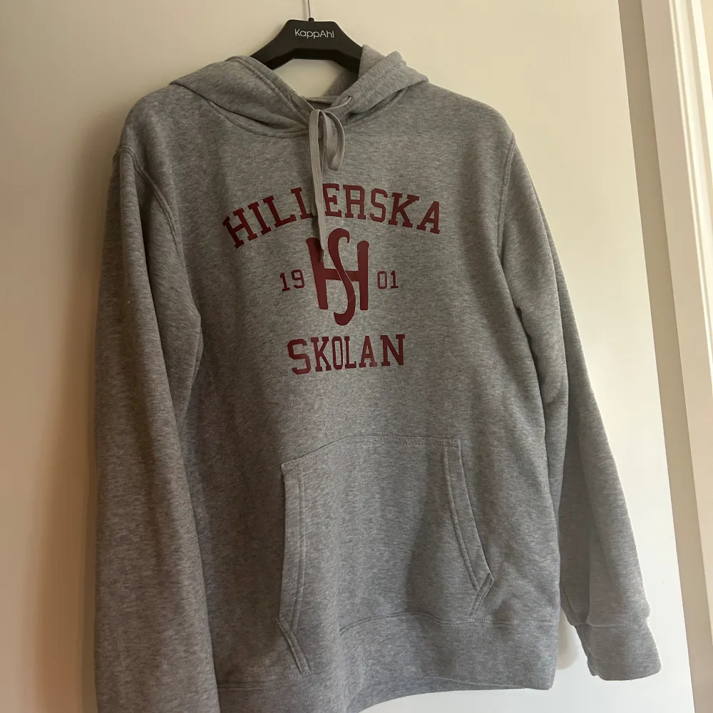 Hej!  Jag säljer en hoodie med ”hillerska skolan” tryck då jag inte använder den🥰 skriv vid interesse!! . Hoodies.