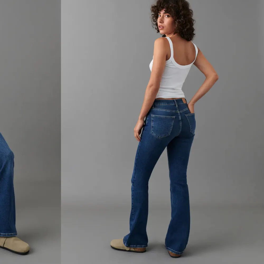 Hej💞 jag beställde ett par jeans 31 mars och har inte använd de sedan dess. De är i TALL och är bra för mig som är 172, hade passat både kortare och längre än mig. De är i storlek 34💞 nypris: 499kr mitt pris 399kr💞 de är som sagt inte använda något💞. Jeans & Byxor.