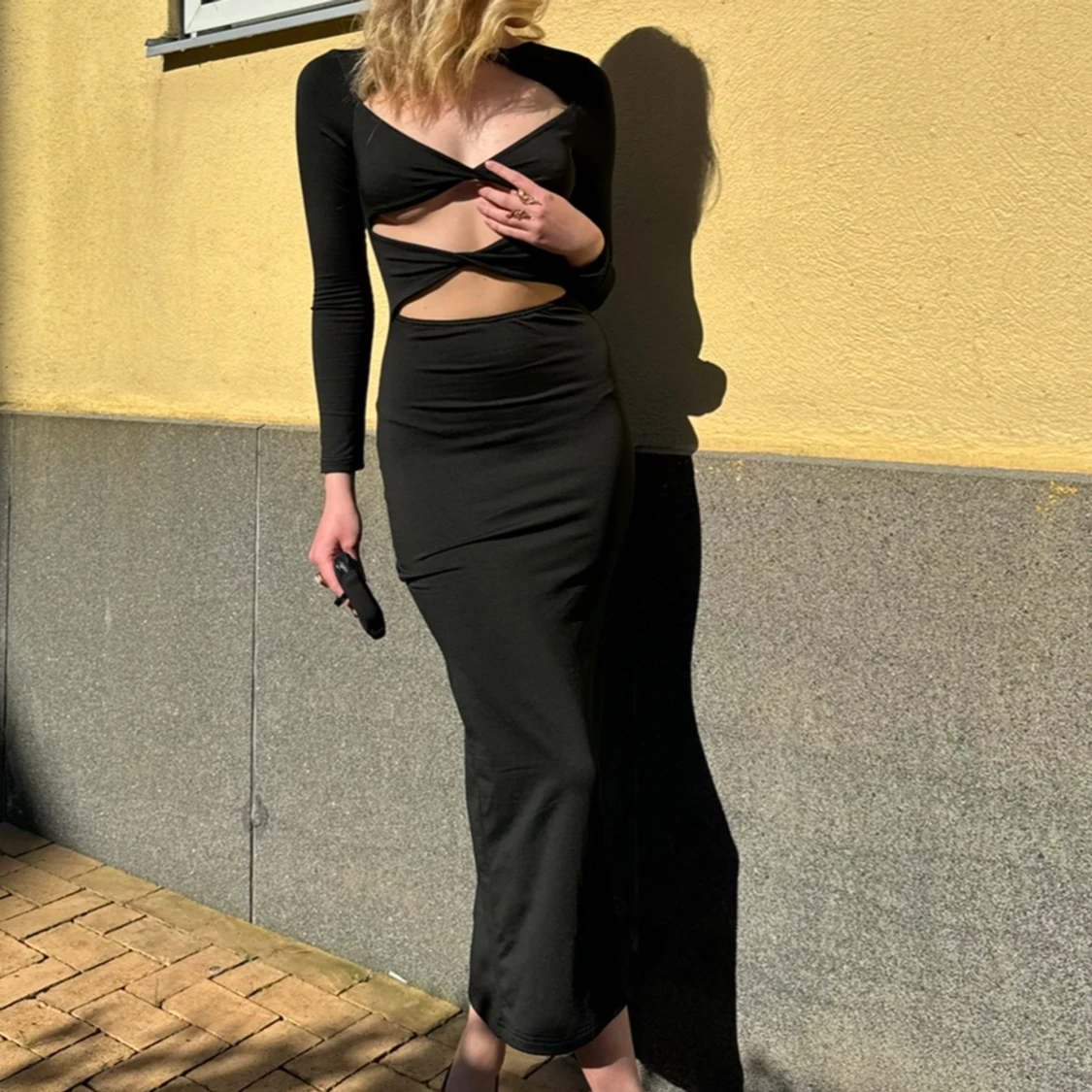 Svart långklänning  - 90