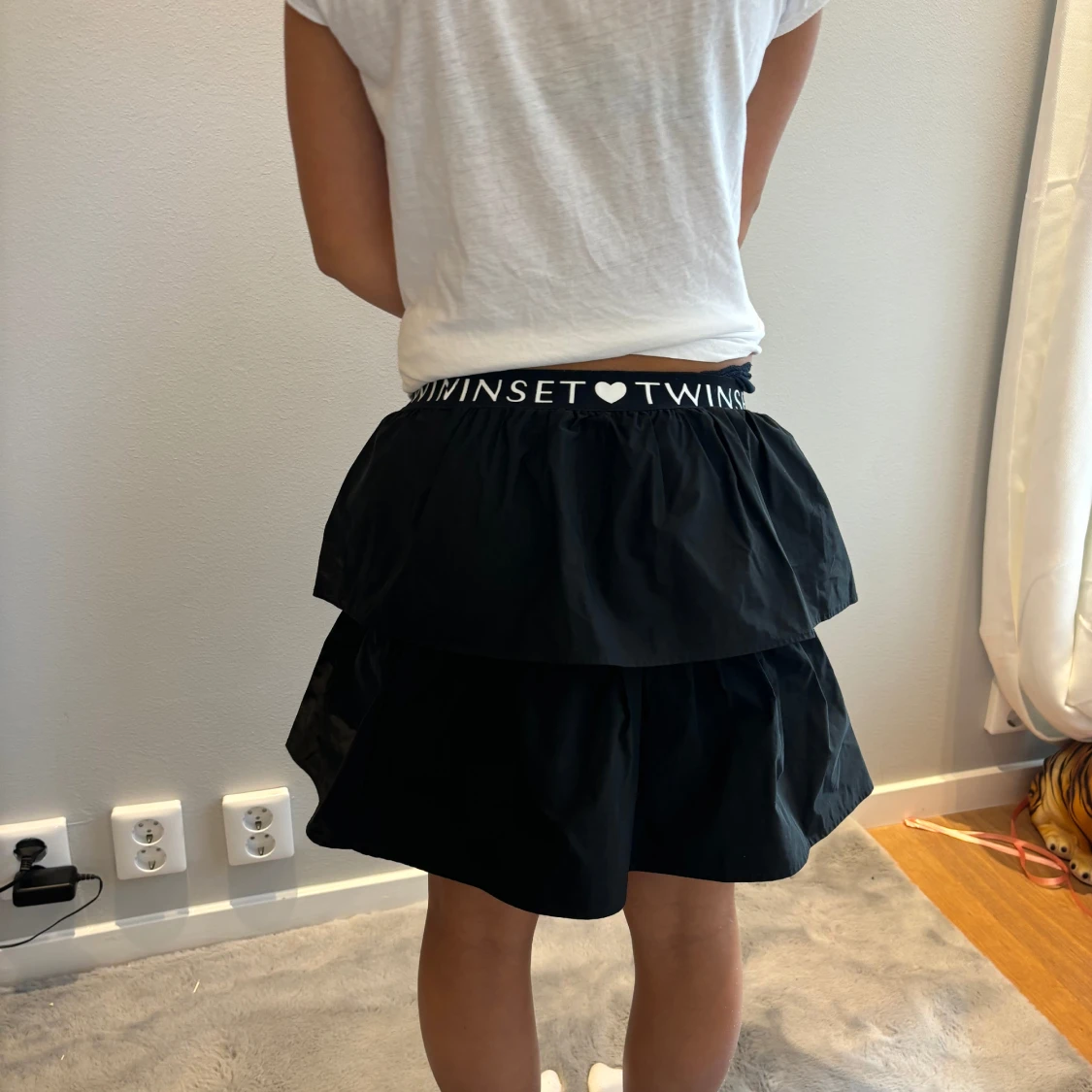 Svart twinset kjol - 90