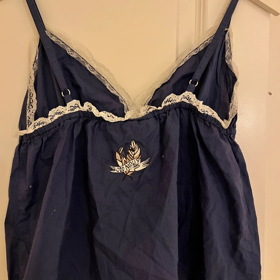 Blå odd Molly topp!  - 90