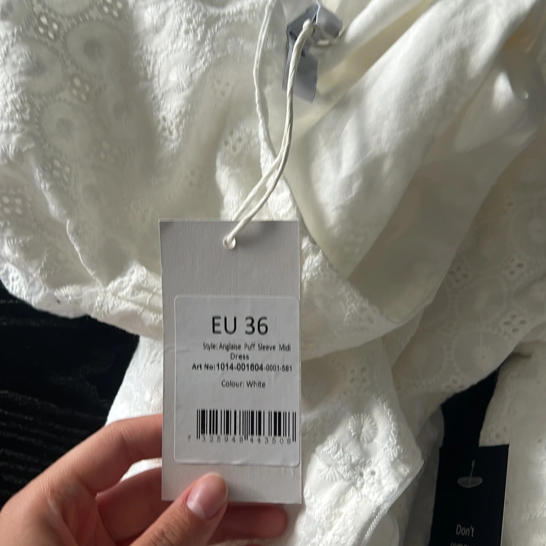 Vit klänning/ studentklänning - 91