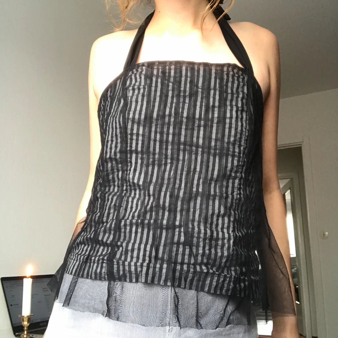 Randig halterneck - 91