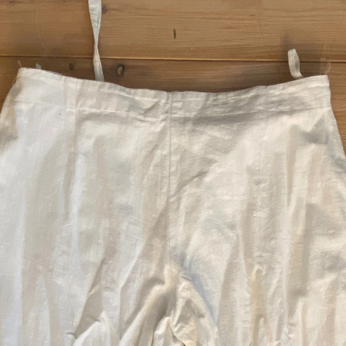 Lågmidjade linnebyxor - 91