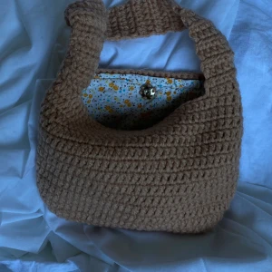 Brown summer bag  - A little handmade cute summer bag 