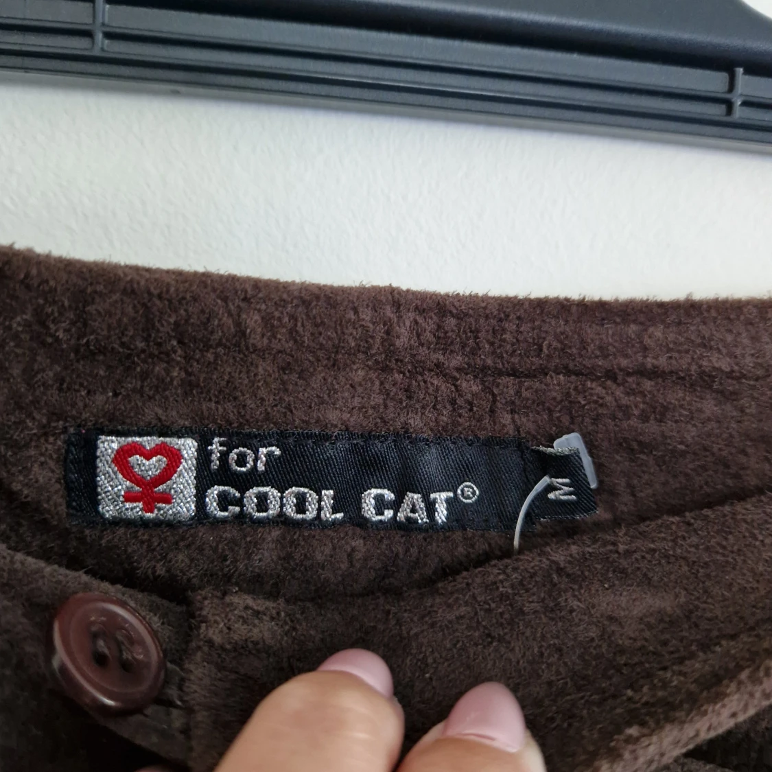 Äkta mocka mini kjol - 91